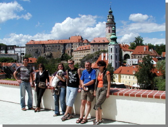 Na n�v�teve v �eskom Krumlove